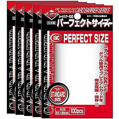 KMC NEW Card Barrier 100 Perfect Size 5 pieces set From Japan - Image 1 of 1