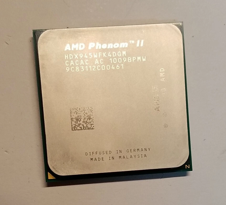 AMD Phenom II X4 945 3GHz Quad-Core (HDX945WFK4DGM) Processor - Image 1 of 1