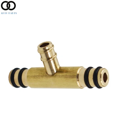 Carb Fuel Tee For Kawasaki KZ650 KZ1000 Z1R CSR Police Carburetor - Image 1 of 4