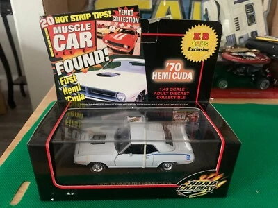 Road Champs ~ 1970 Plymouth Hemi Cuda ~ escala 1:43 fundido a presión ~ exclusivo de KB TOYS ~ B474 Foto 1 de 4