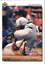 1992 Upper Deck Baseball Minors #158 Kiki Hernandez