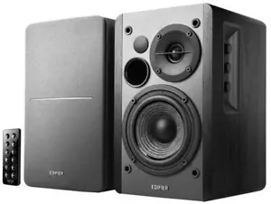 R1280DB Studio Bookshelf Multimedia Speaker System with Bluetooth Black EDIFIER - Picture 1 of 1