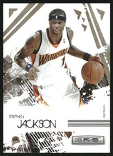 2009-10 Rookies and Stars Gold Holofoil #28 Stephen Jackson /250