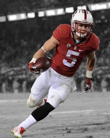 Stanford CHRISTIAN MCCAFFREY Glossy 8x10 Spotlight Photo College Print Poster Cover