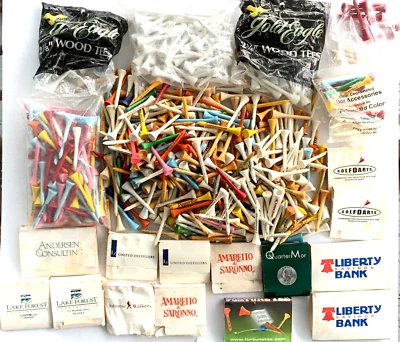 LOTE DE CAMISETAS Y TEE PACKS DE GOLF DE MADERA SUPER OFERTA C5 Foto 1 de 4