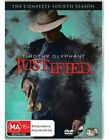 Justified The Complete Fourth Season 4 very good condition dvd t709