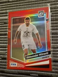 2023-24 Panini Donruss Optic Red Prizm /299 Aleksandar Mitrovic Serbia - Picture 1 of 2