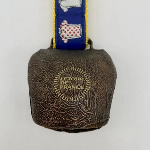 LE TOUR DE FRANCE COWBELL SOUVENIR RACE CYCLING MEMORABILIA NOISEMAKER OFFICIAL - Picture 1 of 11
