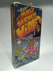 The Magic Secrets Video - VHS Tape - Big G Cereals Presents - with Dan Witkowski - Picture 1 of 9