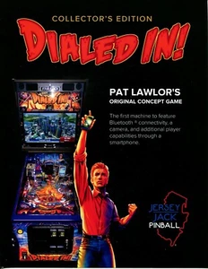 Dialed In Collector's Edition Jersey Jack Pinball Flyer/ Ad / Brochure - Mint - Picture 1 of 2