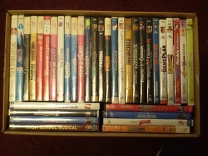 (35) Disney Live Action Children's DVD Lot: The Rock Johnny Depp $1.50 EACH - Picture 1 of 3