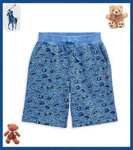 Polo Ralph Lauren Jungen Polo Bear Print Fleece Shorts Größe L (14-16) - Bild 1 von 4