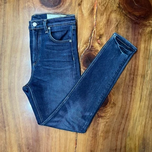 Rag & Bone Women's jeans Skinny High Rise 28 Stretch Denim Dark Wash R13 - Picture 1 of 10