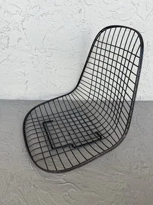 Asiento de silla de alambre Early Eames Herman Miller solo sin base - necesita algo de cuidado Foto 1 de 4