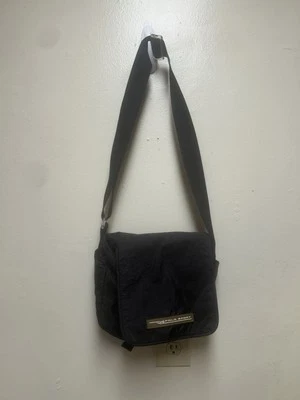 Vintage Polo Sport mini Crossbody bag Hiking outdoors black 11X10 Zip Pocket - Image 1 of 4