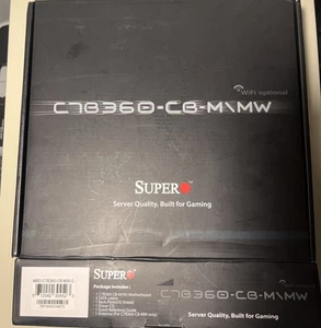 SUPERMICRO SuperO C7B360-CB-MW LGA 1151 (300 Series) Intel B360 DDR4 Mboard NEW* - Bild 1 von 4
