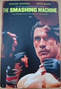 THE SMASHING MACHINE Dose 8x12 Movie Poster Art A24 Dwayne "The Rock" Johnson UFC - Bild 1 von 2