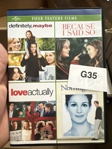 Definitely, Maybe/Because I Said So/Love Actually/Notting Hill (DVD, 2012) - Picture 1 of 5