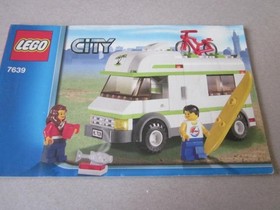 Lego Building Instructions Instruction City 7639 Camper 