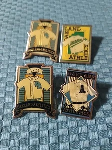 4 VTG. OAKLAND PINS - Picture 1 of 8