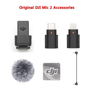 DJI Mic 2 Caméra Adaptateur Câble Pare-Brise Wind Muff Téléphone Portable Adaptateur Aimant - Photo 1 sur 13