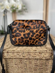 Hobbs Umhängetasche klein Ponyhaar Leder Animal Print - Bild 1 von 18