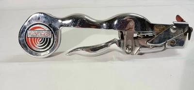 Máquina de cinta cromada vintage DYMO-MITE Foto 1 de 4