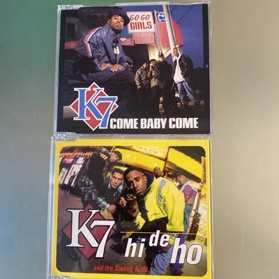 K7 2 UK IMPORT CD LOT Come Baby Come & Hi De Ho  💿 Foto 1 de 4