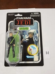 Colección Star Wars Vintage 3.75" VC23 LUKE Jedi SIN CINTURÓN AGUJERO PUÑOS ABAJO H - Imagen 1 de 12