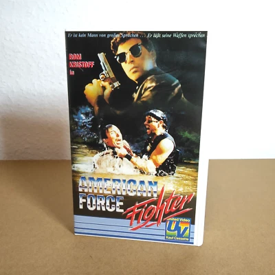 American Force Fighter - VHS Video Film Kassette #E - Bild 1 von 4