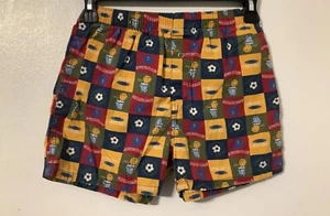 Gap Kids American Sports Logos Boxers Shorts Size M 7-8 - Picture 1 of 5