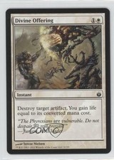2011 Magic: the Gathering - Mirrodin Besieged Divine Offering #5 3o2