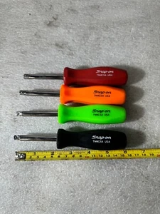 Snap-on Tools USA Hard Handle 1/4" Standard Shank Driver TM4CSA Multiple Colors - Picture 1 of 5
