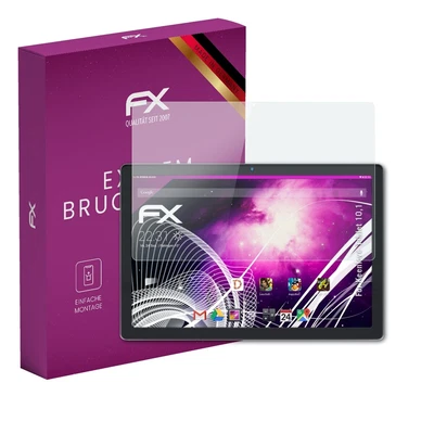 atFoliX Glasfolie für Keenlove Tablet 10,1 Displayfolie 9H Schutzpanzer - Bild 1 von 4