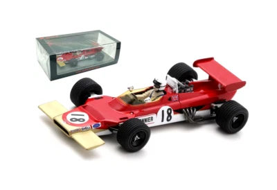 Spark S6353 Lotus 63 4WD #18 'Gold Leaf' British GP 1969 - Jo Bonnier 1/43 Scale - Image 1 of 4