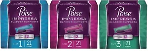 Soportes para control de la vejiga Poise Impressa para mujer, talla 1, 2, 3 ✅ - Imagen 1 de 8