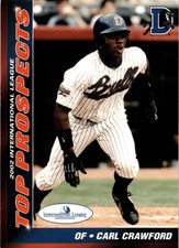 2002 Choice International League Top Prospects #11 Carl Crawford