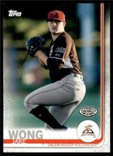 2019 Topps Pro Debut Base #113 Jake Wong - Salem-Keizer Volcanoes