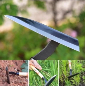 Multifunctional Manganese Steel Garden Hoe Tools with Comfortable Hand for Dig/ - Picture 1 of 6