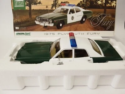 Greenlight Plymouth Fury Capitol City Police 1975 1/18 19116 - Immagine 1 di 2