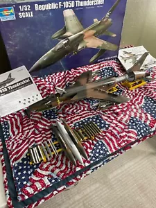 Vietnam F-105 Dirty Bird - Trumpeter Kit with full ordinance and open hatches - Picture 1 of 14