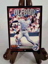 1993 LEAF TRIPLE PLAY #222 JOHN OLERUD TORONTO BLUE JAYS Baseball Card