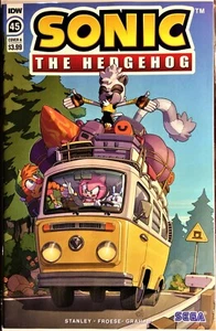 SONIC The HEDGEHOG Comic Book IDW #45 Cover A September 2021 Bagged Boarded NEW - Picture 1 of 3