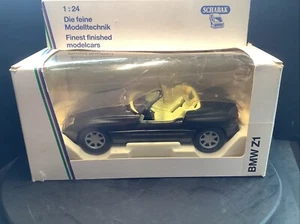 Schabak 1:24 1600 BMW Z1 Cabrio bronzo metallizzato in confezione originale - Foto 1 di 14
