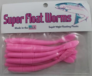 GUSANOS MAD RIVER SUPER FLOAT CON COLA DE ACCIÓN 10/PAQUETE - ELIGE TALLA/COLOR - Imagen 1 de 5