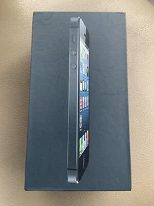 iPhone 5 Negro 16GB OEM Original Apple Solo Caja Vacía. Usado - Imagen 1 de 5