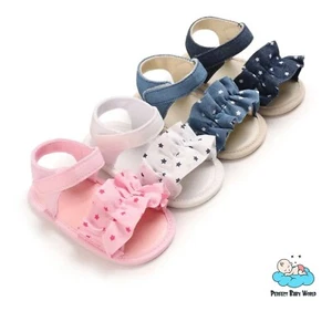 Ausgefallene Kleinkind Sandalen Schuhe Atmungsaktiv Gummi Antirutsch Babysandalen Mädchen - Bild 1 von 14