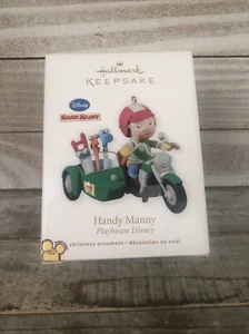 2010 HALLMARK KEEPSAKE DISNEY'S HANDY MANNY PLAYHOUSE CHRISTMAS ORNAMENT - Picture 1 of 6