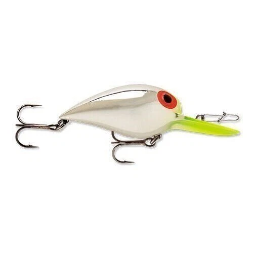Señuelo de pesca Storm Original Wiggle Wart 05 metálico plateado/labio Chartreuse V132 Foto 1 de 1