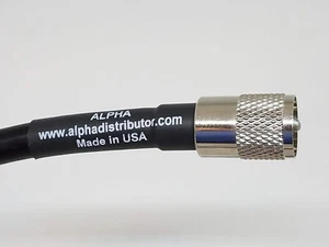 Ultra elastyczny kabel koncentryczny Alpha RG213 - hurtowy - Zdjęcie 1 z 5